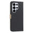 BINFEN COLOR For Samsung Galaxy S24 Ultra Leather Case  BF36 Floral Pattern Phone Cover RFID Blocking Wallet Stand - Black - 3