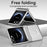 For Samsung Galaxy Z Flip7 5G Case Electroplating PC Folding Phone Cover - Silver - 2