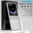 For Samsung Galaxy Z Flip7 5G Case Electroplating PC Folding Phone Cover - Silver - 3