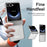 For Samsung Galaxy Z Flip7 5G Case Electroplating PC Folding Phone Cover - Silver - 7
