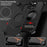 For iPhone 15 Pro Case PC + Metal Boardless Phone Back Cover with Kickstand - Black - 5