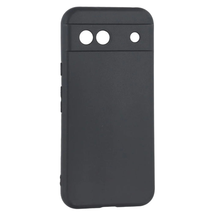 25Pcs For Google Pixel 8a Case 1.2mm TPU Matte Phone Cover - Black - 4