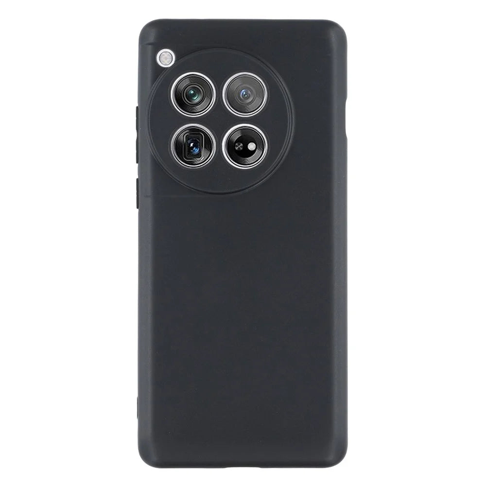 25Pcs For OnePlus 12 5G Case 1.2mm TPU Matte Phone Cover - Black - 1