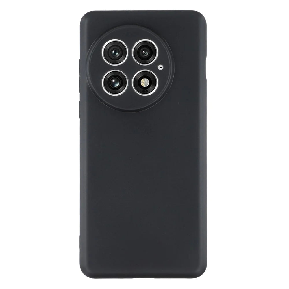 25Pcs For OnePlus 13 Case 1.2mm TPU Matte Phone Cover - Black - 1