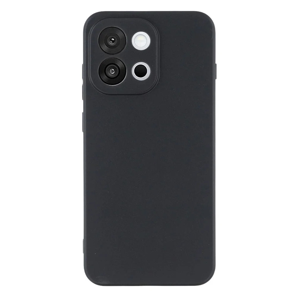 25Pcs For OnePlus 13T 5G Case 1.2mm TPU Matte Phone Cover - Black - 1