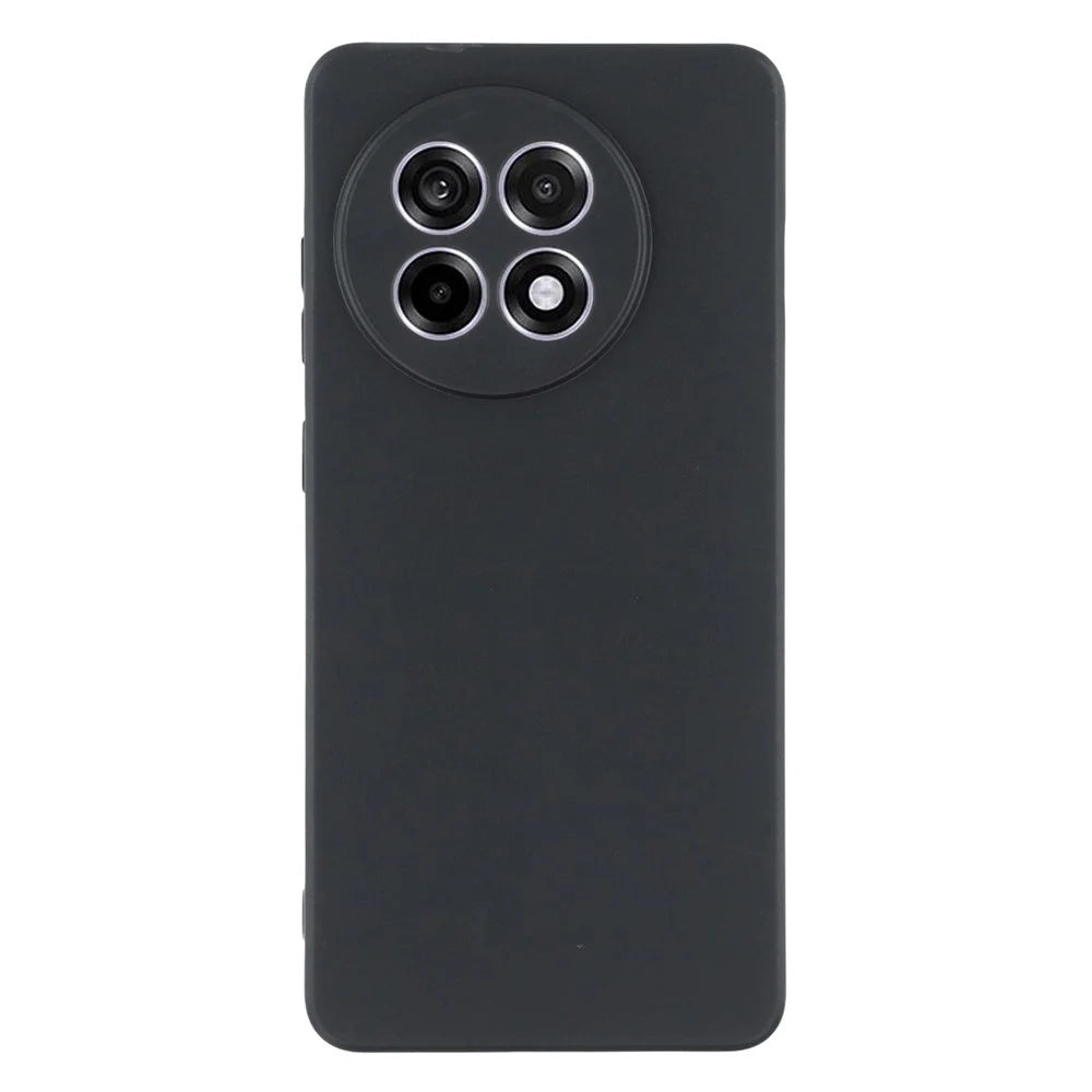 25Pcs Phone Case For OnePlus Ace 5 Pro 5G / Ace 5 5G / 13R 5G , 1.2mm TPU Matte Back Cover - Black - 1