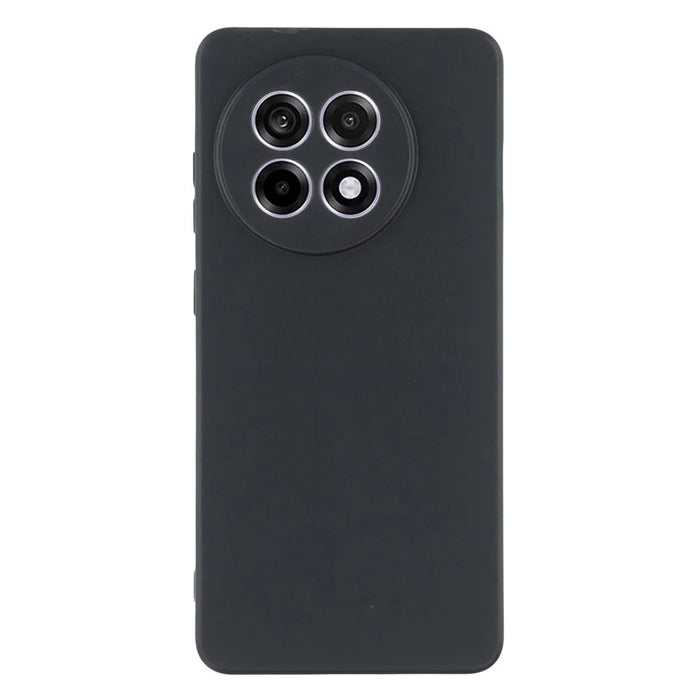 25Pcs Phone Case For OnePlus Ace 5 Pro 5G / Ace 5 5G / 13R 5G , 1.2mm TPU Matte Back Cover - Black - 1