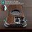For iPhone 14 Pro Max Magnetic Case Wood Covered Metal Boardless Phone Back Cover with Kickstand - Black - 6