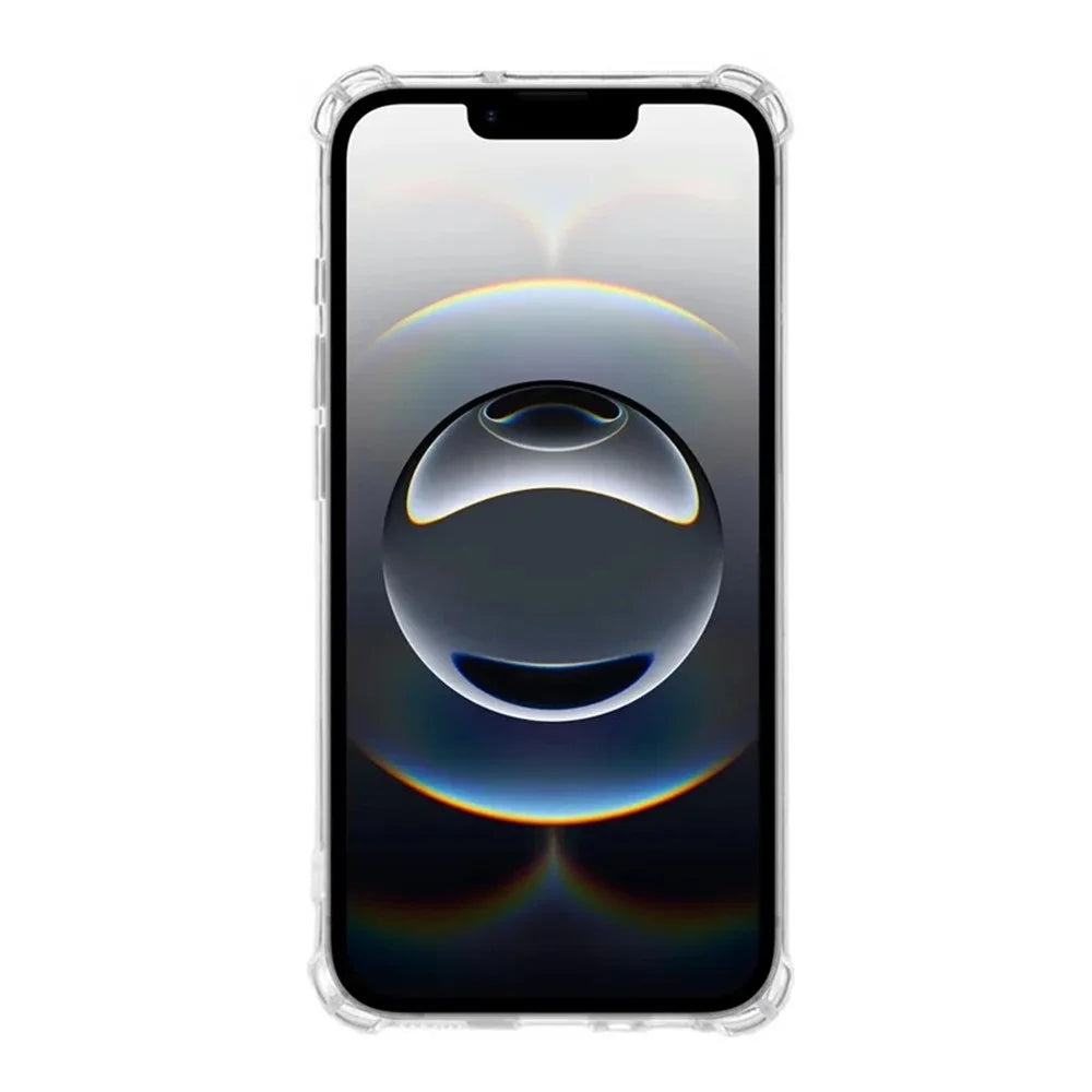 WANLONFENG For iPhone 17e / 16e TPU Case  WL3 Series 1.5mm Phone Cover with 2Pcs Tempered Glass Films - Transparent - 4