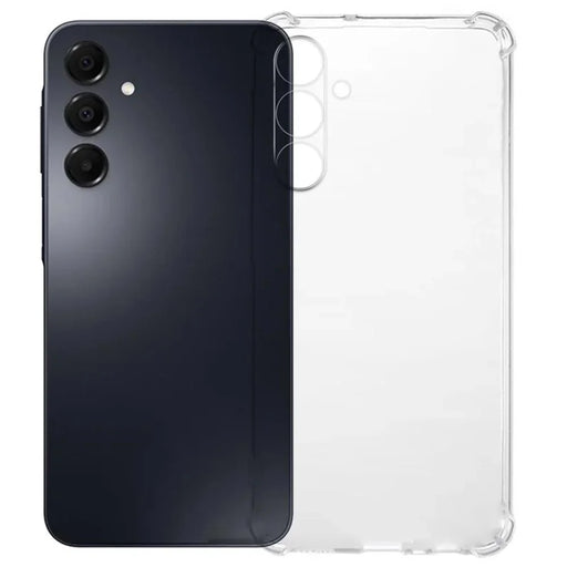 WANLONFENG For Samsung Galaxy A16 4G / Galaxy A16 5G TPU Case  WL3 Series 1.5mm Phone Cover with 2Pcs Tempered Glass Films - Transparent - 2