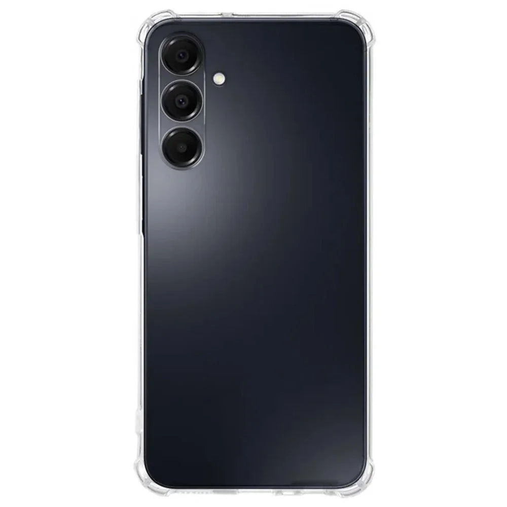 WANLONFENG For Samsung Galaxy A16 4G / Galaxy A16 5G TPU Case  WL3 Series 1.5mm Phone Cover with 2Pcs Tempered Glass Films - Transparent - 3