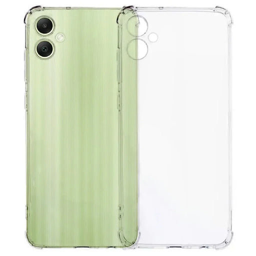 WANLONFENG For Samsung Galaxy A06 4G TPU Case  WL3 Series 1.5mm Phone Cover with Tempered Glass Film - Transparent - 2