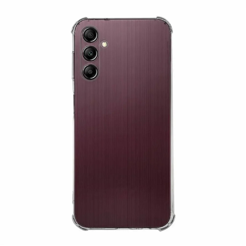 WANLONFENG For Samsung Galaxy A15 4G / Galaxy A15 5G TPU Case  WL3 Series 1.5mm Phone Cover with Tempered Glass Film - Transparent - 3