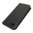 Stand Case for iPhone SE (2022) / (2020) / 8 / 7 Litchi Texture Leather Flip Phone Cover with Strap / Wallet - Black - 7