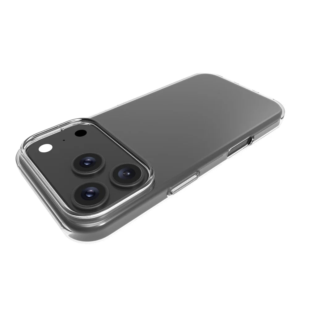 10Pcs  /  Pack For iPhone 17 Pro Max Case Watermark Free TPU Protective Clear Phone Cover - 5