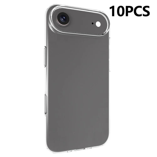 10Pcs  /  Pack For iPhone Air Case Watermark Free TPU Protective Clear Phone Cover - 1