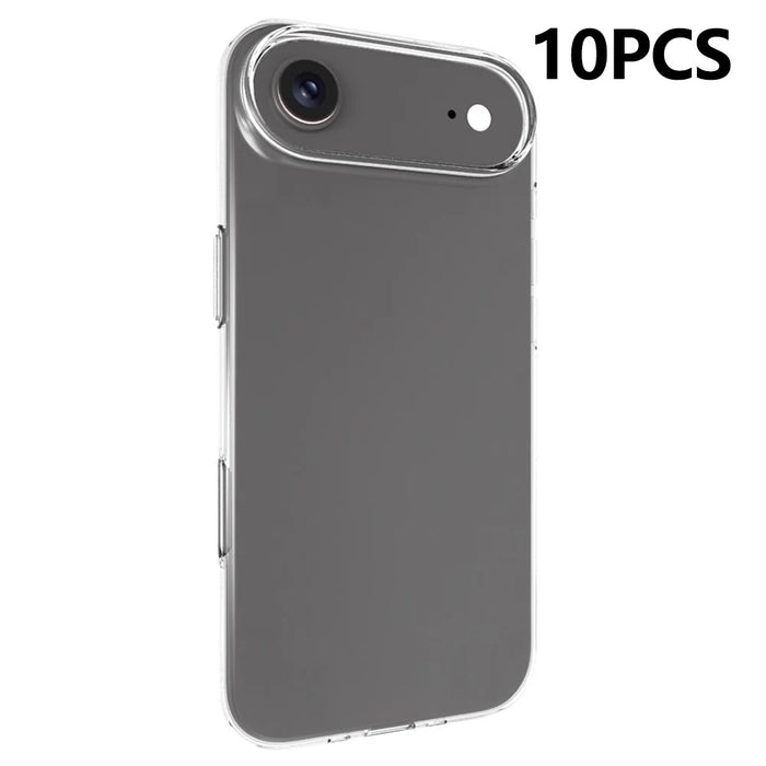 10Pcs  /  Pack For iPhone Air Case Watermark Free TPU Protective Clear Phone Cover - 1