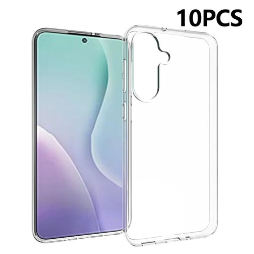 10Pcs  /  Pack For Samsung Galaxy M56 5G Case Watermark Free TPU Protective Clear Phone Cover - 1