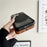 For iPhone 16 Pro Max Magnetic Case PU Leather Aluminium Alloy Heat Dissipation Phone Back Cover - Black - 5