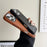 For iPhone 16 Pro Magnetic Case PU Leather Aluminium Alloy Heat Dissipation Phone Back Cover - Black - 3