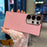 For Samsung Galaxy S24 Ultra Magnetic Case Borderless PC + PU Leather Phone Back Cover - Pink - 4