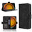 For Samsung Galaxy XCover7 Pro Leather Case Phone Wallet Cover with Multiple Card Slots - Black - 2
