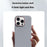 For iPhone 16 Pro Case Borderless Slim Anti Drop Leather Texture PC Phone Back Cover - Black - 3