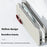 For iPhone 16 Case Borderless Slim Anti Drop Leather Texture PC Phone Back Cover - Apricot - 2