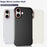 For iPhone 16 Case Borderless Slim Anti Drop Leather Texture PC Phone Back Cover - Apricot - 7
