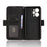 For Realme 14T 5G / Realme 14 5G Leather Case Phone Wallet Cover with Multiple Card Slots - Black - 6