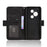 For TCL 60 NxtPaper 4G Leather Case Phone Wallet Cover with Multiple Card Slots - Black - 6