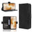 For vivo X200s 5G Leather Case Phone Wallet Cover with Multiple Card Slots - Black - 2