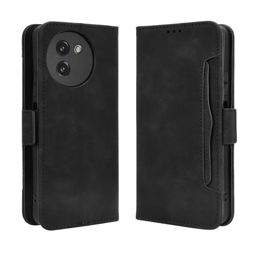 For Doogee Note 59 Pro / Doogee Note 59 Leather Case Phone Wallet Cover with Multiple Card Slots - Black - 1