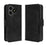 For Ulefone Note 19 Leather Case Phone Wallet Cover with Multiple Card Slots - Black - 1