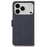 KHAZNEH for iPhone 18 Pro / 17 Pro Phone Case RFID Blocking Wallet Litchi Texture Genuine Cow Leather Cover - Blue - 7