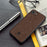 ANNYOJO For iPhone 17e / 16e Case PU Leather + PC + TPU Anti Drop Phone Back Cover - Black - 4