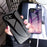 For iPhone 17e / 16e Case Starry Sky Pattern Tempered Glass Phone Cover - Cosmic Starry Sky - 7