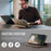 CASEME 033 Series For iPhone 16 Case RFID Blocking Wallet Stand Calf Texture Leather Phone Cover - Coffee - 5