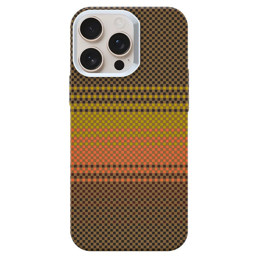 GKK For iPhone 16 Pro Case Compatible with MagSafe Hard PC Phone Back Cover - Sunrise Gold - 1