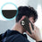 Stand Case for iPhone 14 / 13 Litchi Texture Leather Flip Phone Cover with Strap  /  Wallet - Black - 6