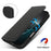 Stand Case for iPhone 16 Pro Litchi Texture Leather Flip Phone Cover with Strap  /  Wallet - Black - 4