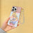 For iPhone 16 Pro Case IMD Cat Reading Design TPU Phone Cover with Beaded Strap - 3