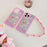 For iPhone 16 Pro Max Case IMD Cartoon Dogs TPU Phone Cover with Beaded Strap - 2