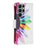 For Samsung Galaxy S23 Ultra Leather Case with Strap Pattern Printing Zipper Wallet Phone Stand Cover - Sunflower - 7