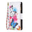 For Samsung Galaxy S23+ Leather Case with Strap Pattern Printing Zipper Wallet Phone Stand Cover - Two Butterflies - 6