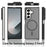 For Samsung Galaxy Z Fold7 5G Magnetic Case TPU Frame Acrylic Back Phone Cover Skin Touch - Black - 6