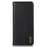 KHAZNEH For iPhone Air Case Wallet Genuine Cow Leather Phone Cover Nappa Texture - Black - 6