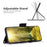 For Samsung Galaxy S23 Leather Case Pattern Printing Wallet Stand Flip Mobile Cover - Butterflies - 2