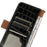 For iPhone 17 Case Crocodile Texture Genuine Cow Leather Phone Wallet Cover - Black - 5