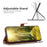 For Samsung Galaxy S23 Shockproof Case Jeans Cloth Texture Leather Wallet Mobile Cover with Stand - Navy Blue - 2